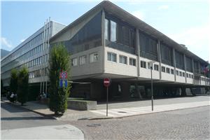 Das Regionalratsgebäude in Trient