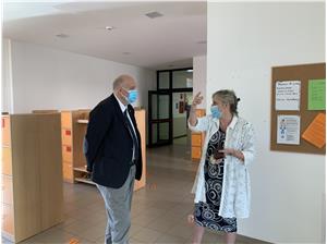 Il Presidente Paccher con l'assessore Depaoli